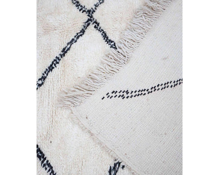 Zuiver wollen Marokkaans Berber-tapijt 160x249 cm