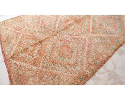 Zuiver wollen Marokkaans Berber-tapijt 174 x 338 cm