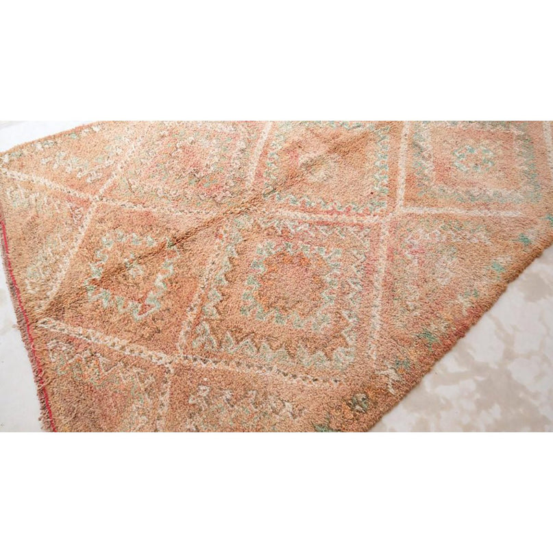 Zuiver wollen Marokkaans Berber-tapijt 174 x 338 cm