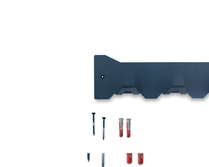 Gorillz Triangle Three - Industrieel Design - Wandkapstok - Blauw