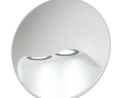 LED externe wandlamp "Vedus" D: 13 cm