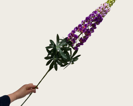 Lupinus micranthus Zijden kunstbloem | Lengte 105cm
