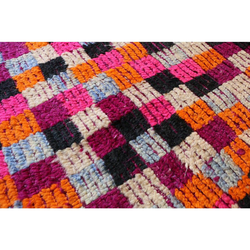 Zuiver wollen Marokkaans Berber halkleed 75 x 768 cm