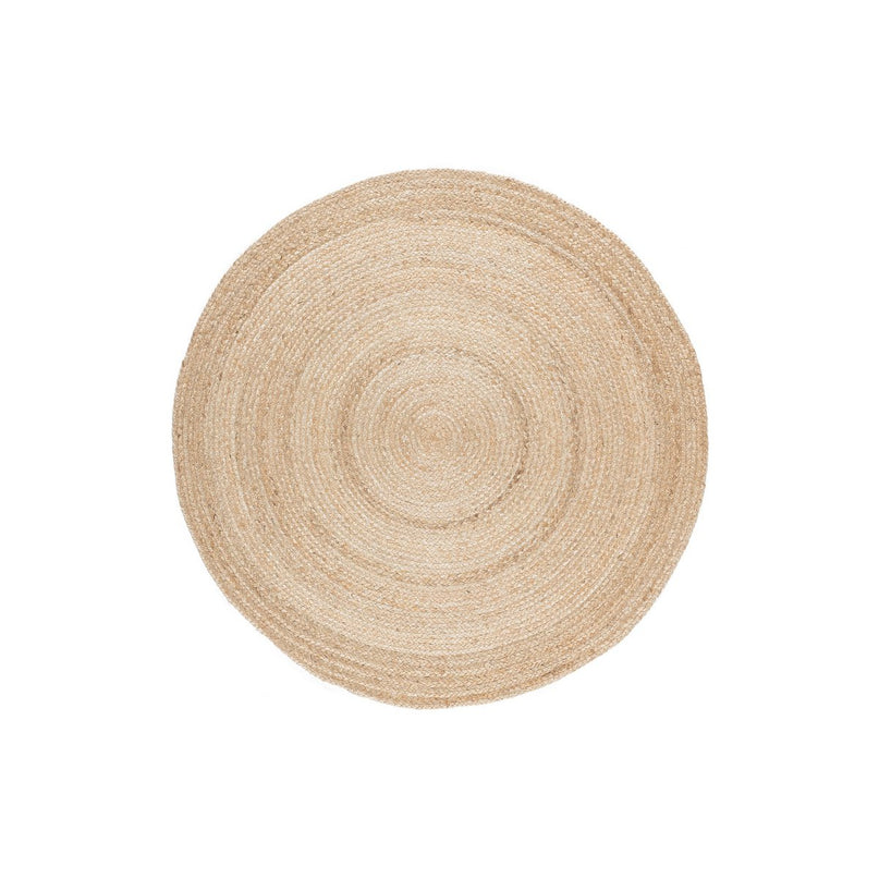 Rond vloerkleed NATURA van naturel jute