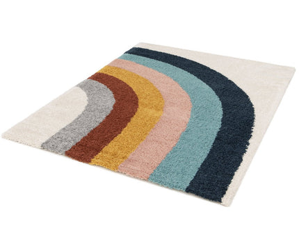 Dik en comfortabel kindervloerkleed COLORS