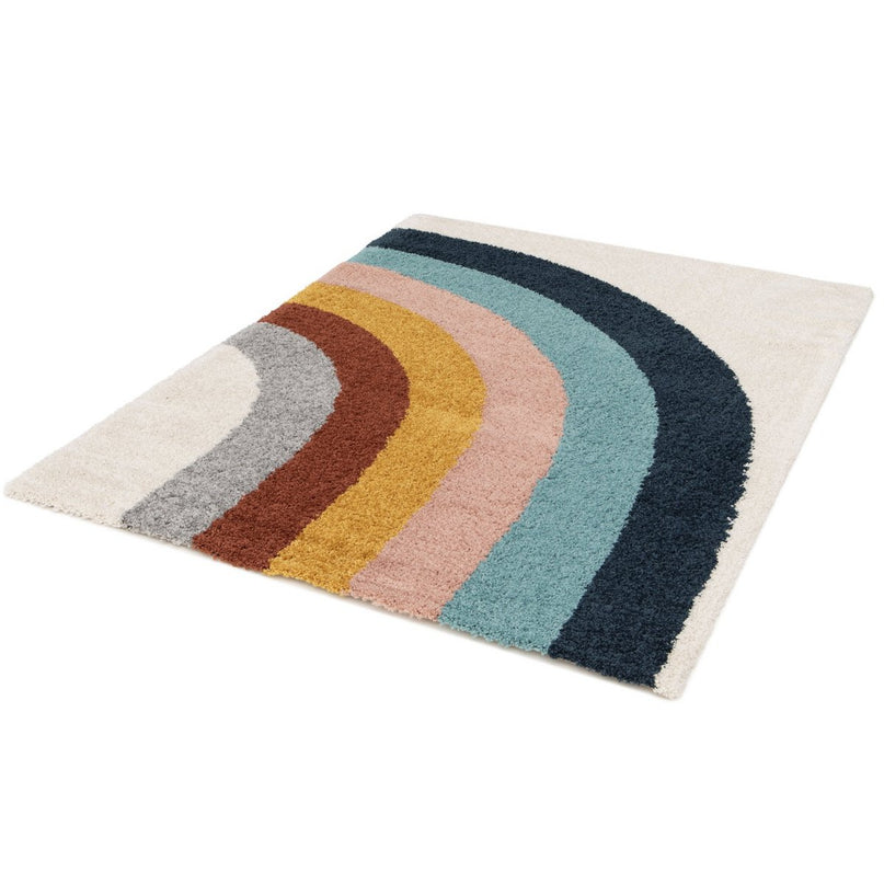Dik en comfortabel kindervloerkleed COLORS