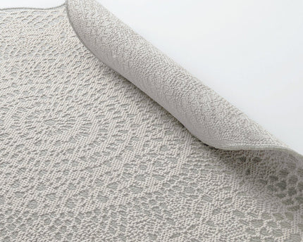 GEHAAKT rond decoratief vloerkleed