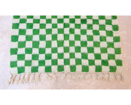 Zuiver wollen Marokkaans Berber-tapijt 161 x 241 cm