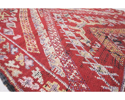 Marokkaans Berber-tapijt van vintage wol 175 x 180 cm