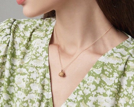 Hérisson - Gouden egelketting
