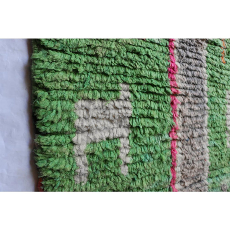 Zuiver wollen Marokkaans Berber halkleed 67 x 360 cm
