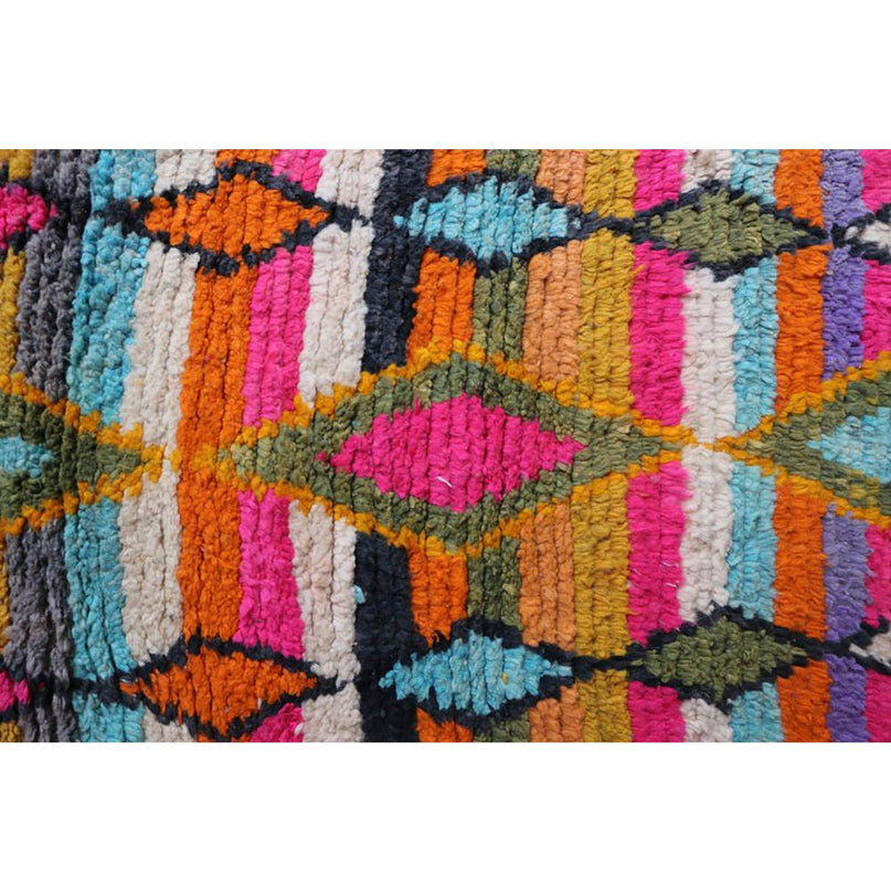 Zuiver wollen Marokkaans Berber halkleed 73 x 390 cm