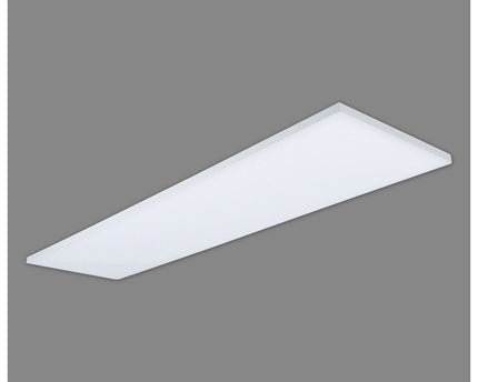 LED -paneel plafondlicht "Carente" lengte 119,5 cm, frameless, vele functies, gemaakt van metaal en plastic, witte, geïntegreerde LED's