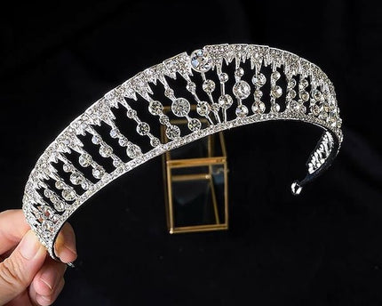 Prinses Koninklijke elegantie kristallen tiara's