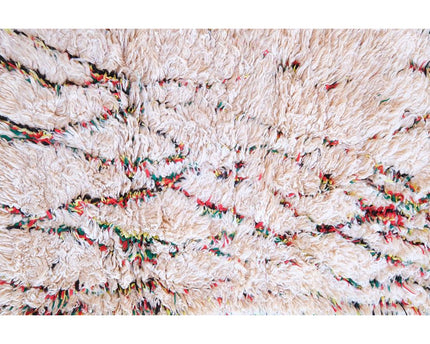 Zuiver wollen Marokkaans Berber-tapijt 95 x 205 cm