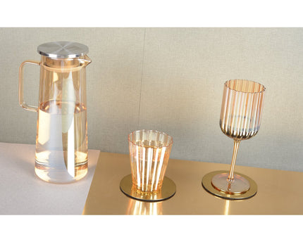 Gouden glas onder 10x10cm - veel 4