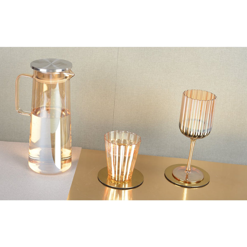 Gouden glas onder 10x10cm - veel 4