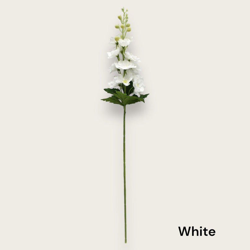 Ridderspoor | Zijden kunstbloem | Lengte 72cm  1pcs