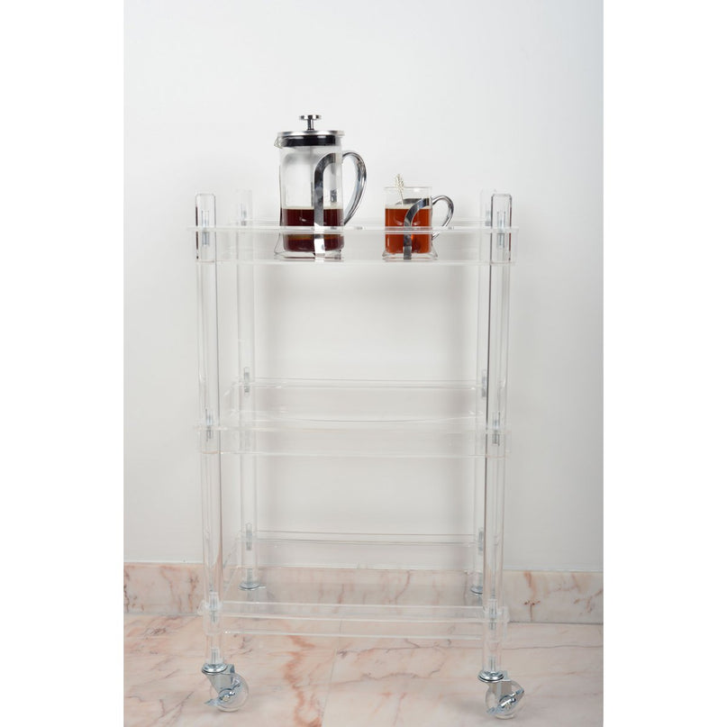 Rolling Service in Acryl 40,5x30.5x60,5 cm