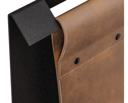 Gorillz Stash - Leer - Tijdschriftenhouder - Bruin