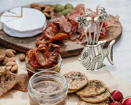 6 -stuk vis aperitif