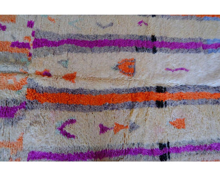 Eigentijds Berberwollen vloerkleed Boujaad 140 x 212 cm