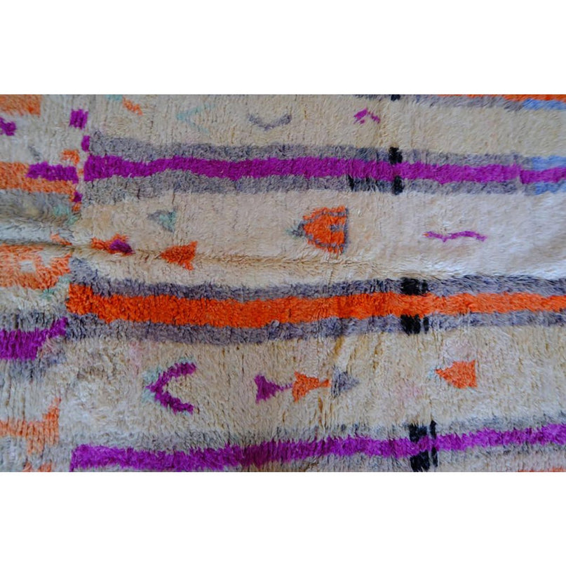 Eigentijds Berberwollen vloerkleed Boujaad 140 x 212 cm