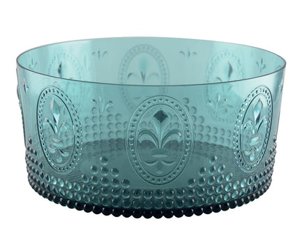 Saladier 26cm acryl turquoise