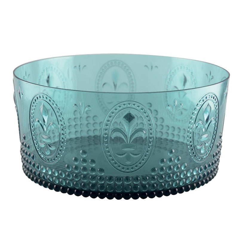 Saladier 26cm acryl turquoise