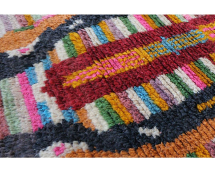 Berber eigentijds wollen gangkleed 72 x 355 cm