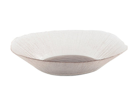 Saladier ovaal transparante zandfront 30 cm