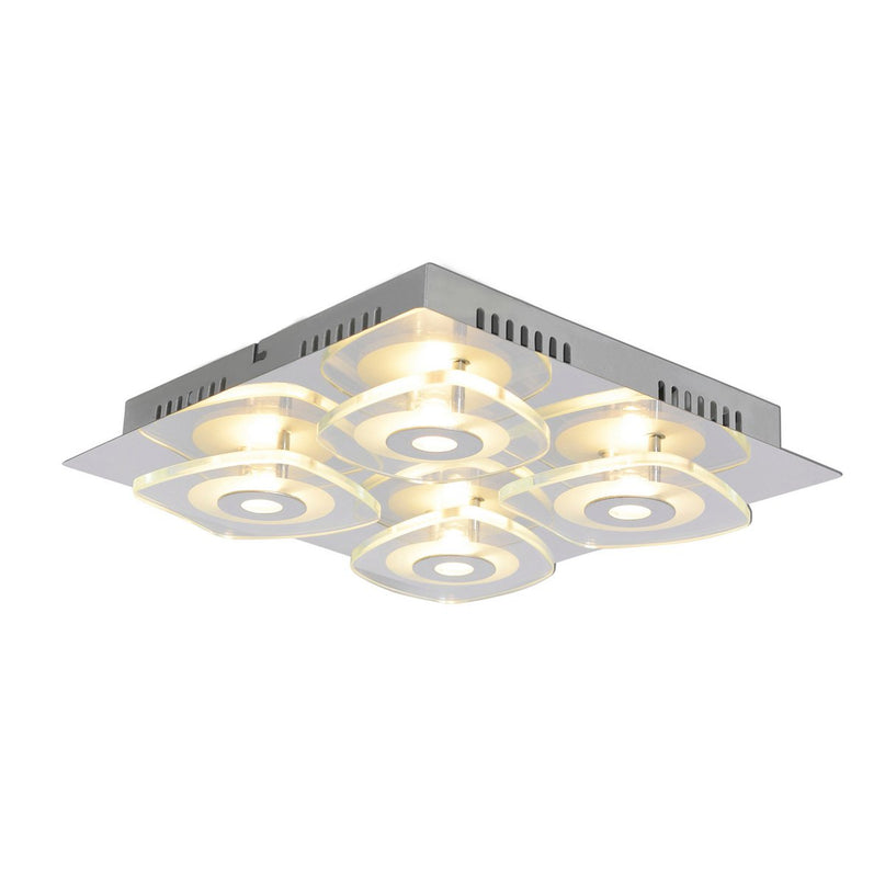 LED wand- en plafondlamp "Lucca"