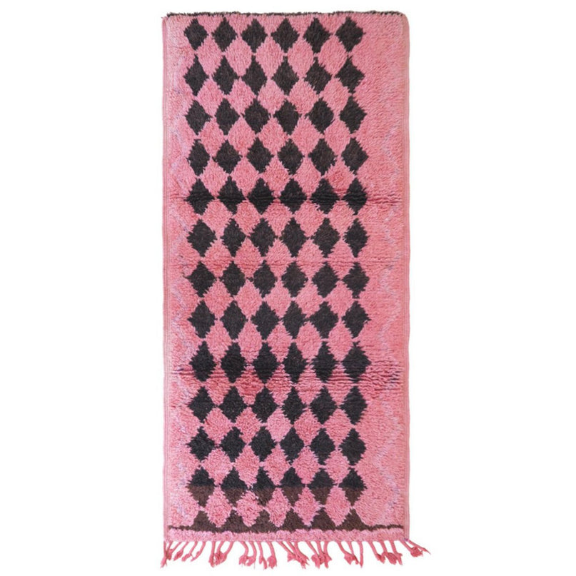Berbere halkleed van vintage wol 87 x 193 cm