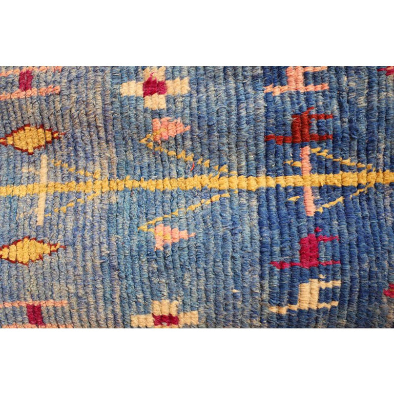 Zuiver wollen Marokkaans Berber halkleed 81 x 383 cm