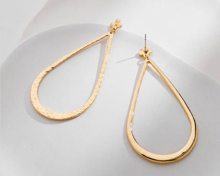 Zeer grote Waterdrop Dangle Oorbellen