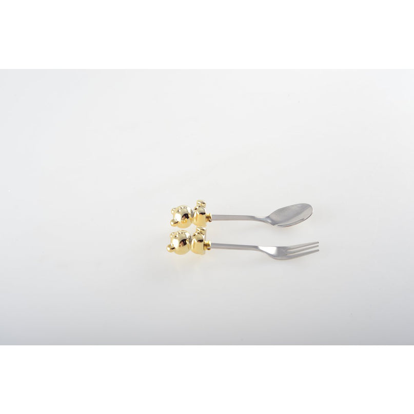 Pond lepel en vork - veel 2