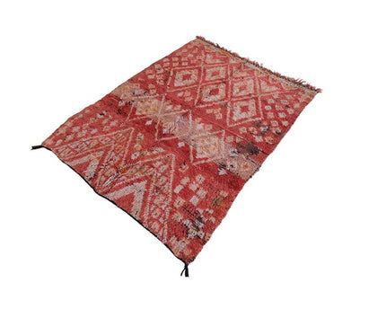 Zuiver wollen Marokkaans Berber-tapijt 120 x 160 cm