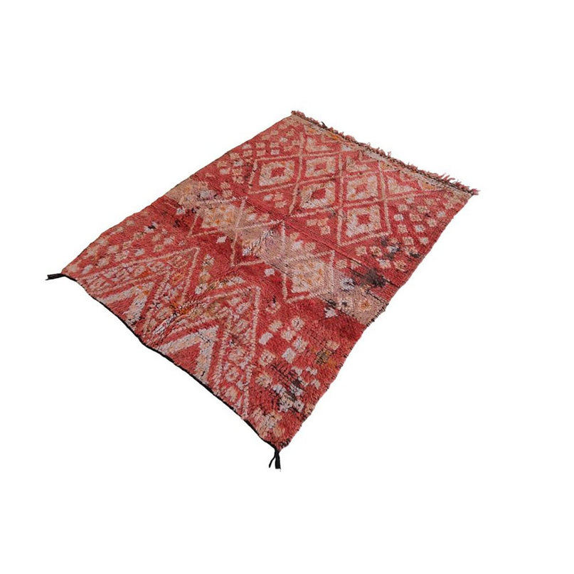 Zuiver wollen Marokkaans Berber-tapijt 120 x 160 cm