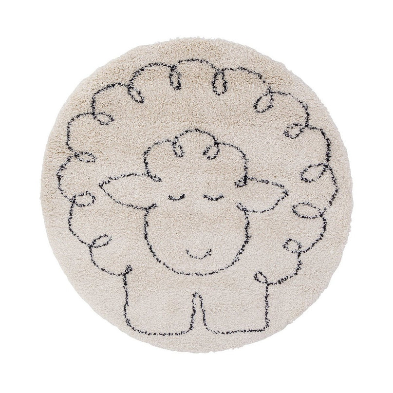Tapis voor kinderen rond PETIT MOUTON