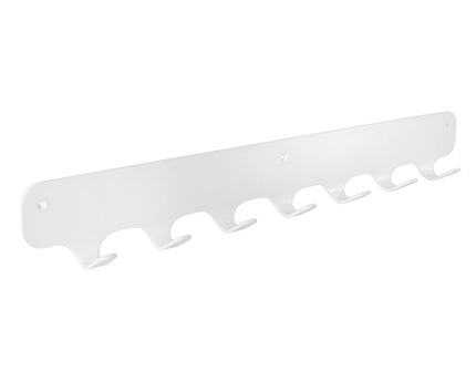 Gorillz Rounded Seven - Wandkapstok - 7 Kapstok Haken - Wit