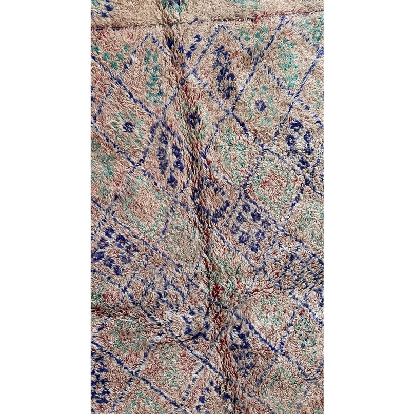 Zuiver wollen Marokkaans Berber-tapijt 180 x 363 cm