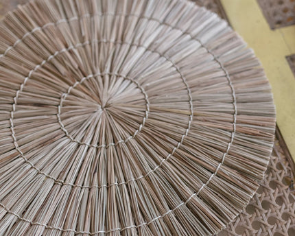 Placemat (Set van 2, 4 of 6) 35 cm | Tafelmat ALANG gemaakt van zeegras