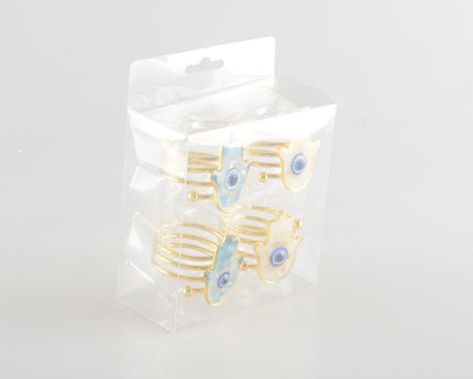 Set van 4 rondes handmobielen fatma
