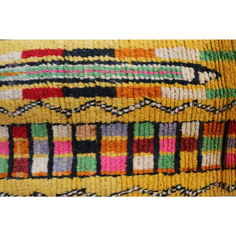Zuiver wollen Marokkaans Berber halkleed 66 x 340 cm
