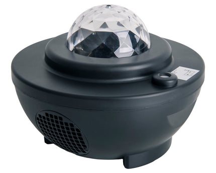Atmosferische Galaxy LED -projector, decoratieve verlichting gemaakt van plastic, kleurrijke, geïntegreerde LED, voor binnen
