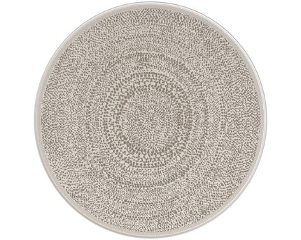 TRIBAL rond vloerkleed voor binnen en buiten in etnische stijl