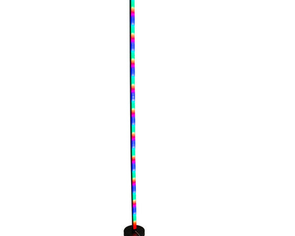 Led-digito Defosthlock "Motion Light" 150 cm hoog, gemaakt van metaal en plastic, kleurrijk, LED-bord, verlichting voor woonkamer, eetkamer of kantoor