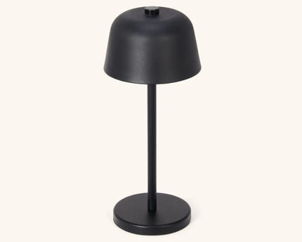 Anton Zwarte Oplaadbare Tafellamp | Stijlvolle en draadloze verlichting