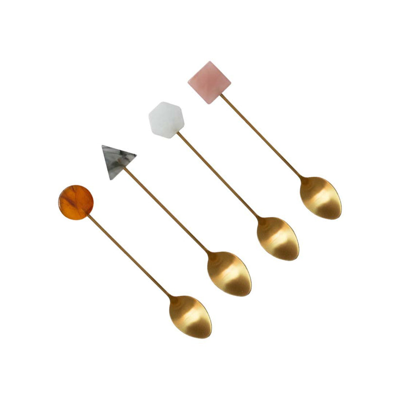 Multi -gecoleerde acryl -aanvallen - set van 4