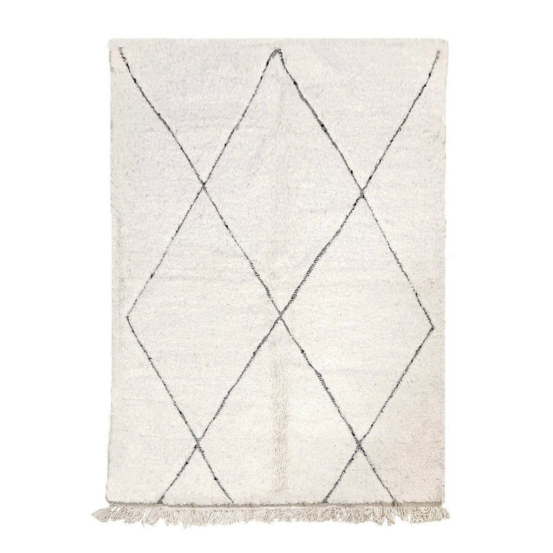 Zuiver wollen Marokkaans Berber-tapijt 150 x 250 cm